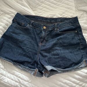 Calvin Klein dark denim shorts / women’s 10